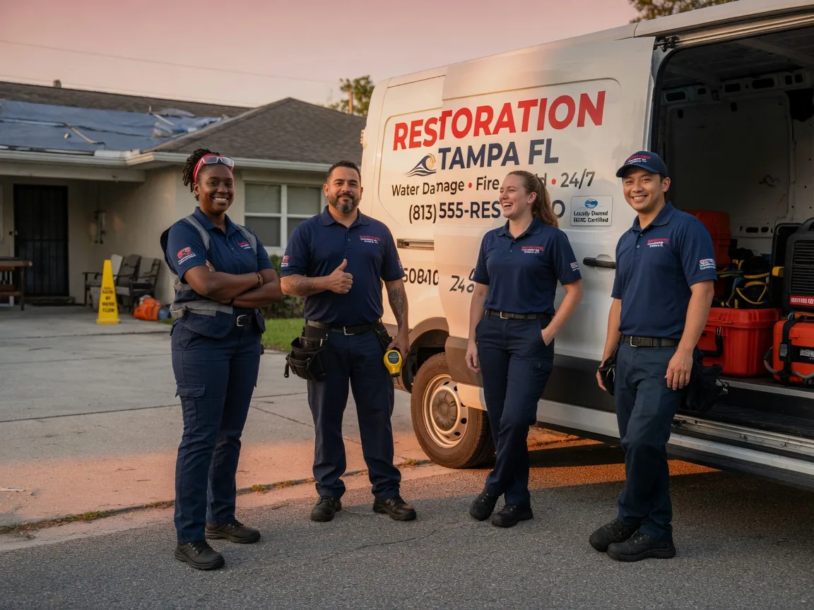 Water Damage Restoration company in Coloma, WI